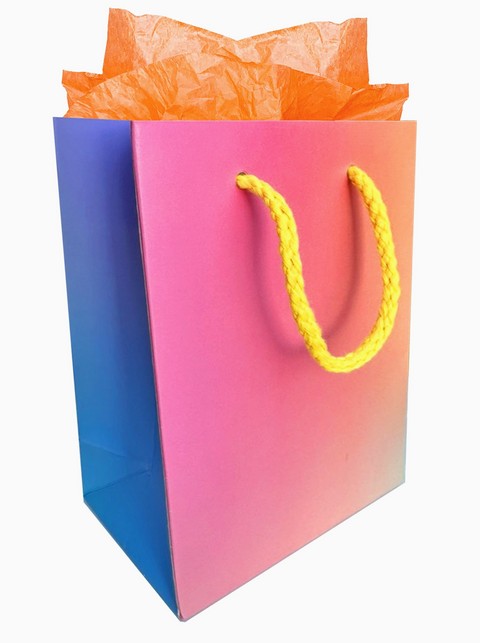 Colorful Gradient Gift Bag