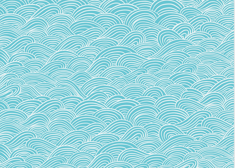 Waves Tissue Paper