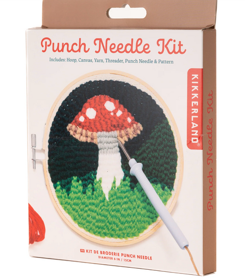 Mushroom Punch Needle Kit