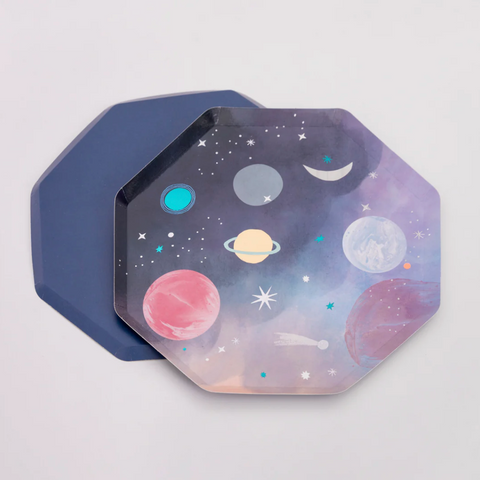 Space Dinner Party Plates