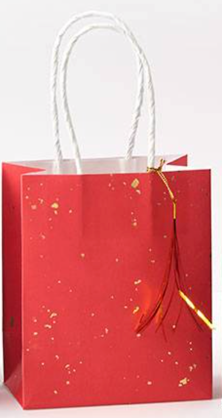 Red and Green Fleck Treat Bags