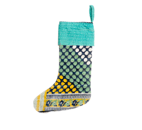 Kantha Stocking