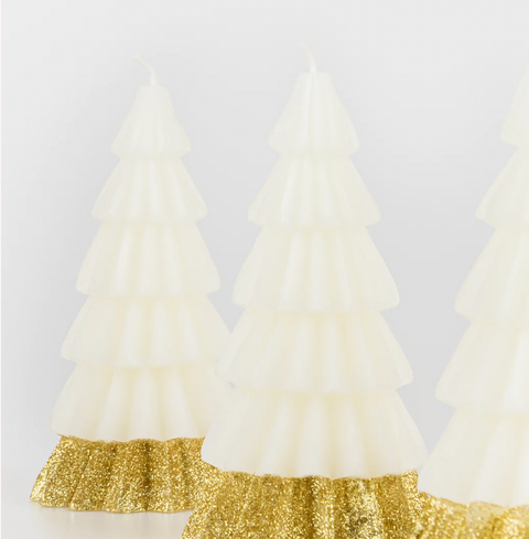 Ivory Tree Candles