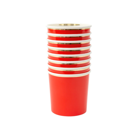 Red Tumbler Cups