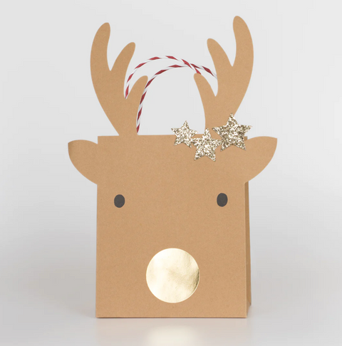 MD Reindeer Stars Gift Bag