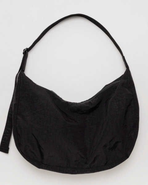 Large Nylon Crescent Bag