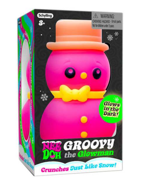 Squishmas Groovy Glowman Nee Doh 2024