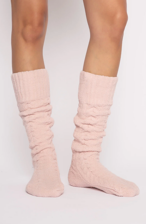 Cable Crew Lounge Socks