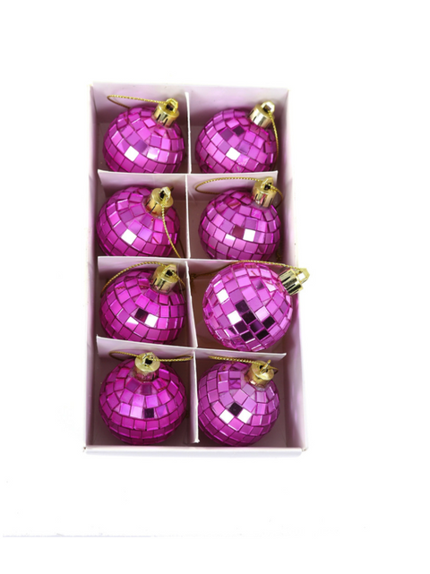 Pink Disco Ball Ornament