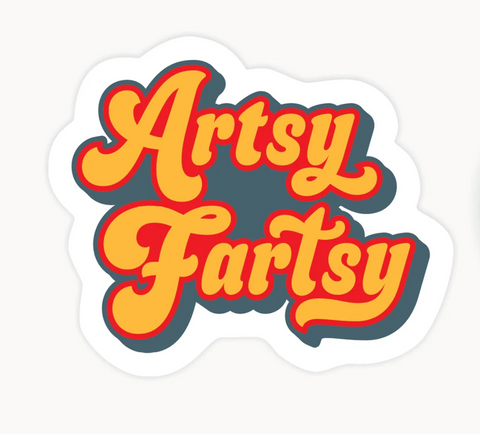 Artsy Fartsy Mini Sticker