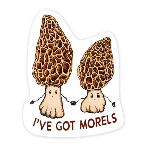 Morels Mini Sticker