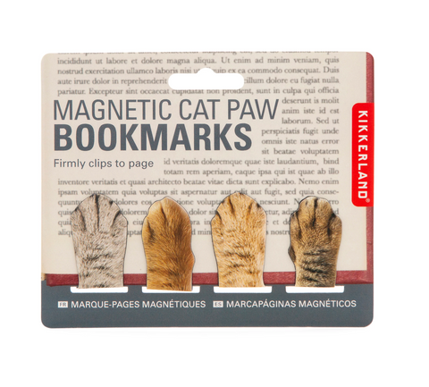 Magnetic Cat Paw Bookmark