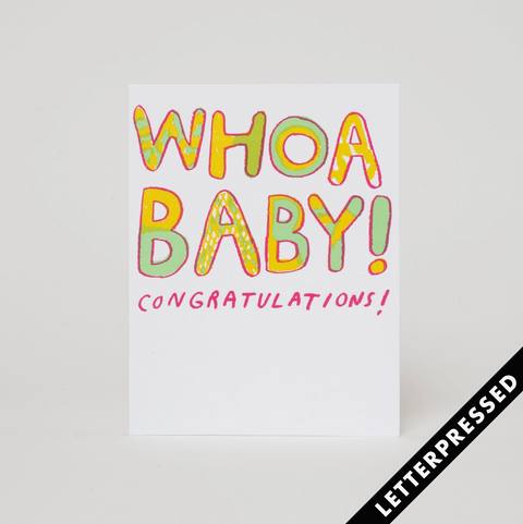 Whoa Baby Card