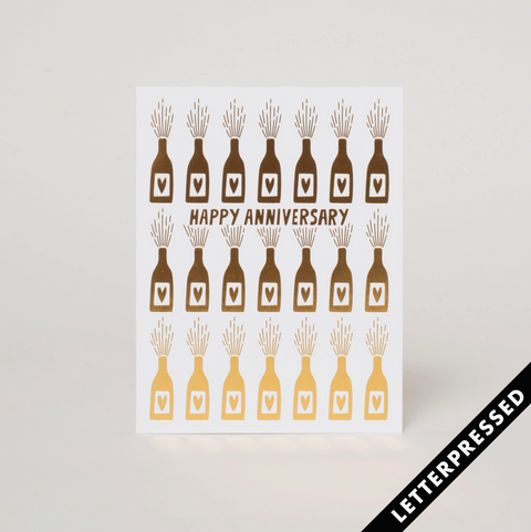 Anniversary Bottles Card