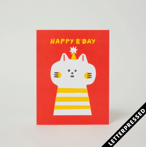 Birthday Kitty Card
