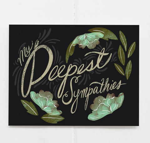 Deepest Sympathies Card