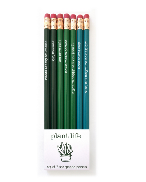 Pencil Set – Plant Life