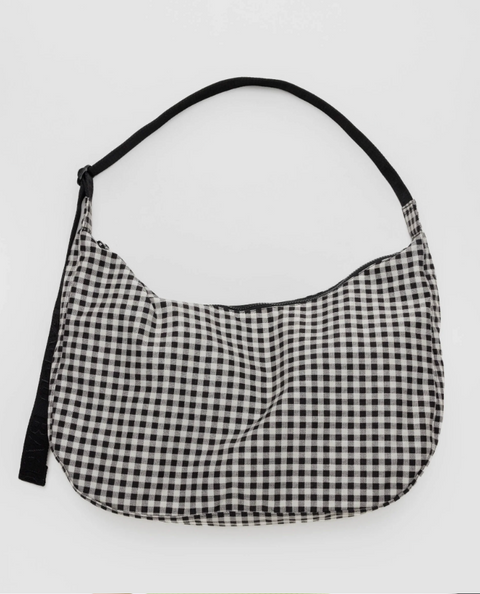 Large Nylon Crescent Bag