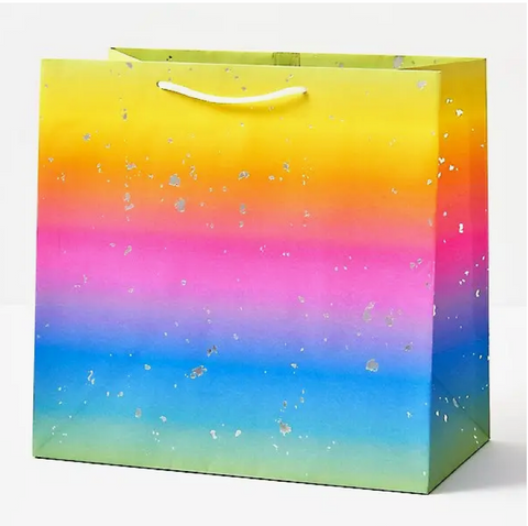 Rainbow Speckle Bag Large