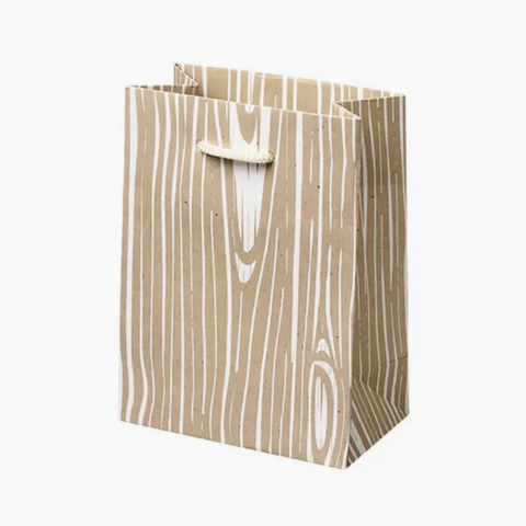 Woodgrain Gift Bag Small