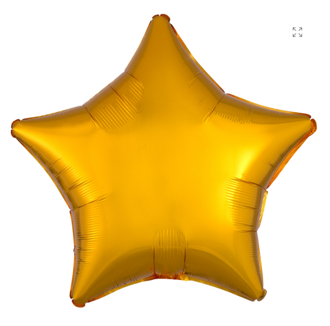 19" Metalic Star Mylar Balloon