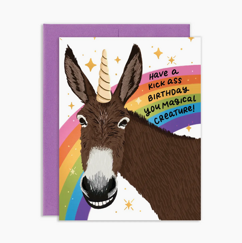 Magical Creature Donkey Card