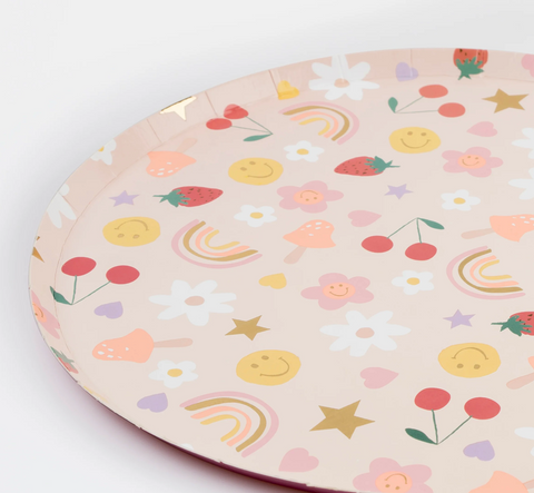 Happy Icons Dinner Plate