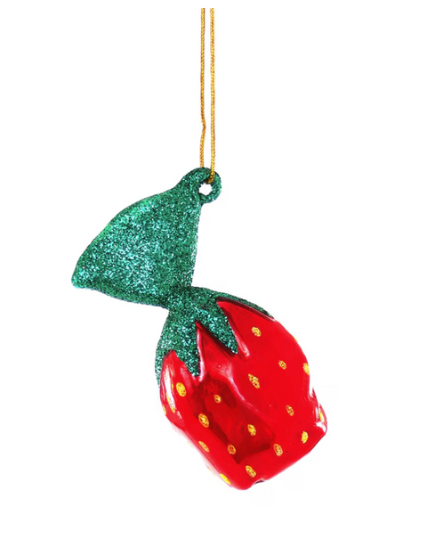 Strawberry Hard Candy Ornament