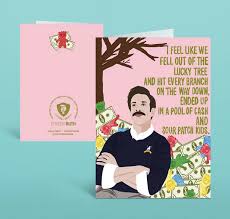 Ted Lasso Lucky Tree Card