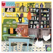 Kitchen Chickens 1000-Piece Puzzle