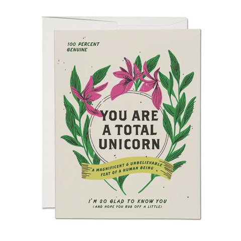 Unicorn Friendship Card