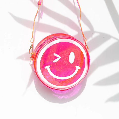 Pink Winky Face Jelly Fruit Handbag