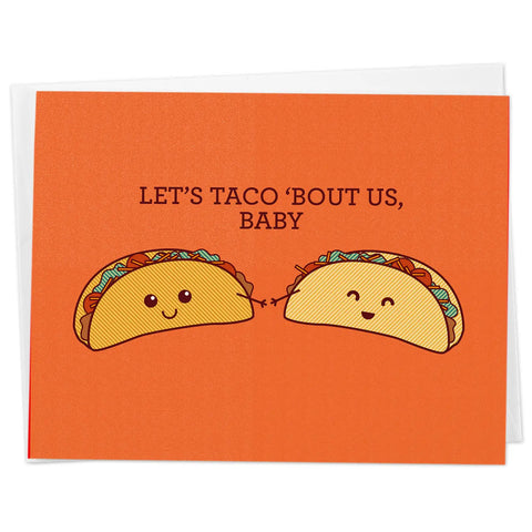 Taco Bout us Card
