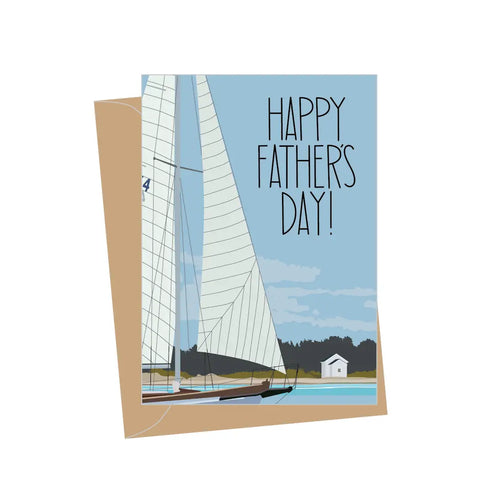 Mini Sailboat Father's Day Enclosure Card