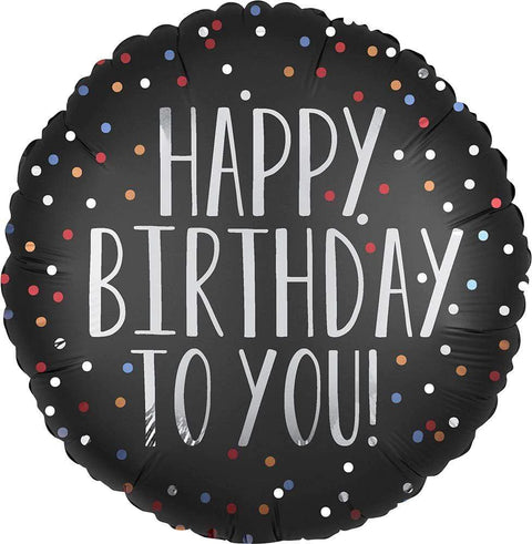 18" Happy Birthday to you Mylar Balloon