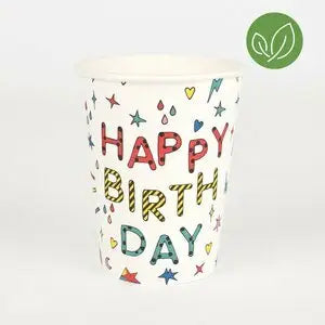 Cups- Happy Birthday