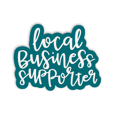 Local Business Supporter Sticker