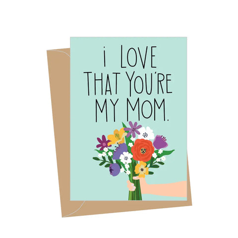 Mini Bouquet Mother's Day Enclosure Card