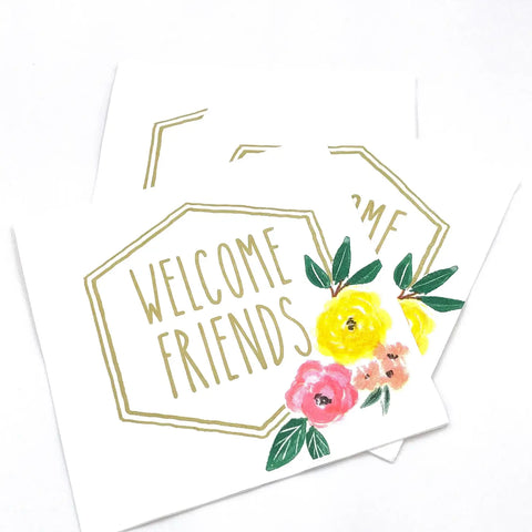 Welcome Friends Napkins