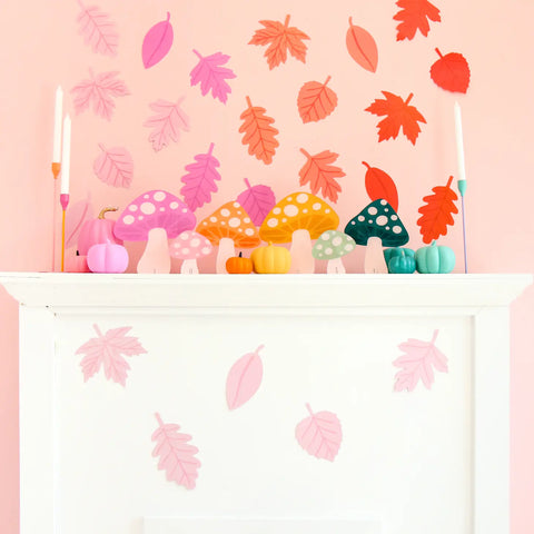 Paper Fall Leaves Decorations