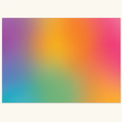 Colorful Rainbow Gradient Tissue Paper