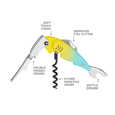 Gillbert™ Ombre Fish Corkscrew