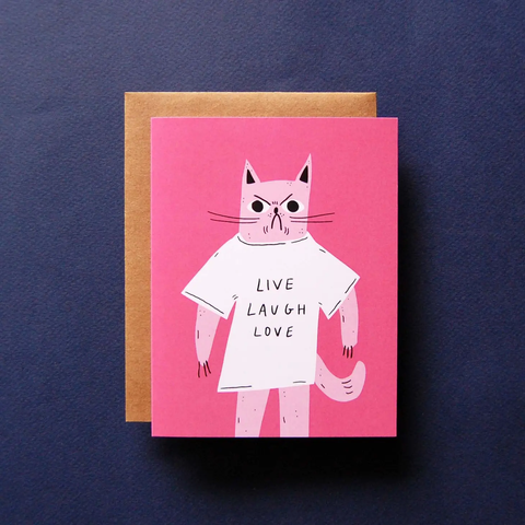 Live Laugh Love Card