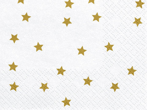 Gold Stars Napkins