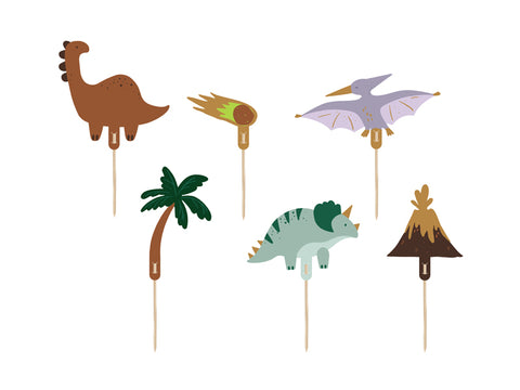 Dinosaurs Cake Toppers