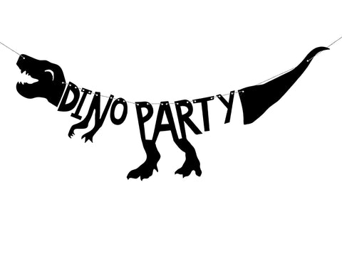 Dino Party Banner