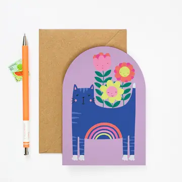 Rainbow Cat All Occasion Card