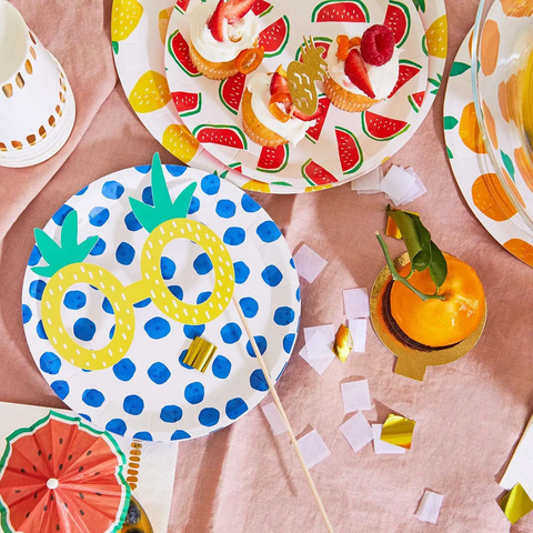 Fruit Punch Paper Party Plates