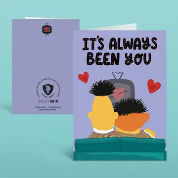 Bert and Ernie Anniversary Card