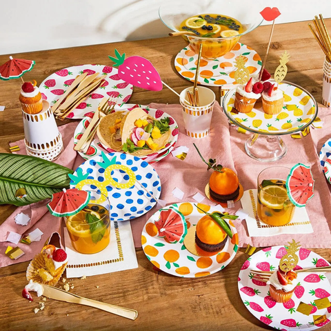 Fruit Punch Paper Party Plates